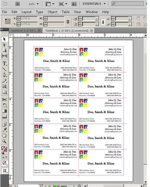 Interactive Button Template In Indesign