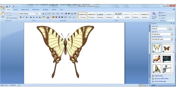 inserting clipart in word 2007 - photo #26