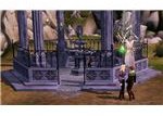 The Sims Medieval officiator coming down from sky