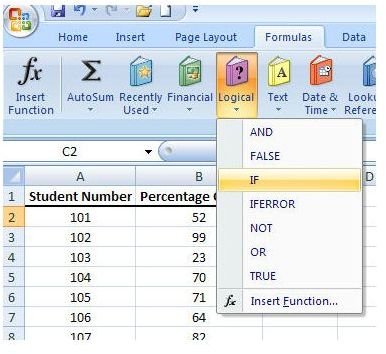 True False Excel Formula 2007
