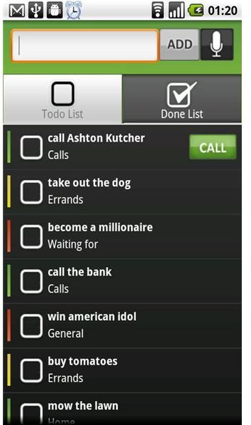 to do list widget android