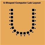 U-Shaped Computer Lab Layout