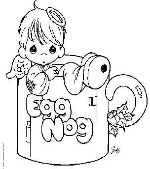 p moments coloring pages christmas - photo #48