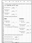 Excel Template Double Pipe Heat Exchanger Design pt2 p3 US units