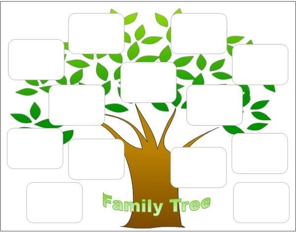 family tree template