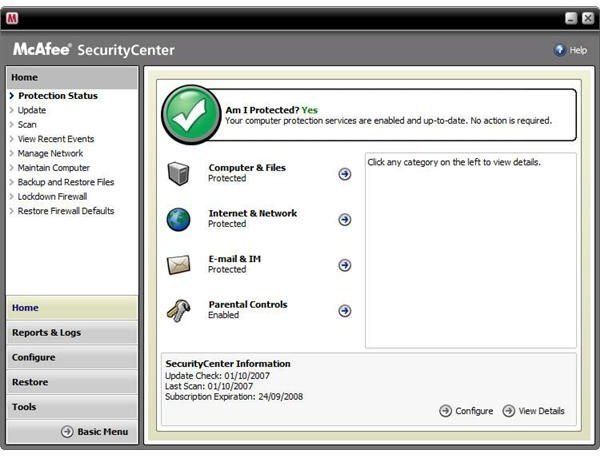 Mcafee Internet Security Suite New
