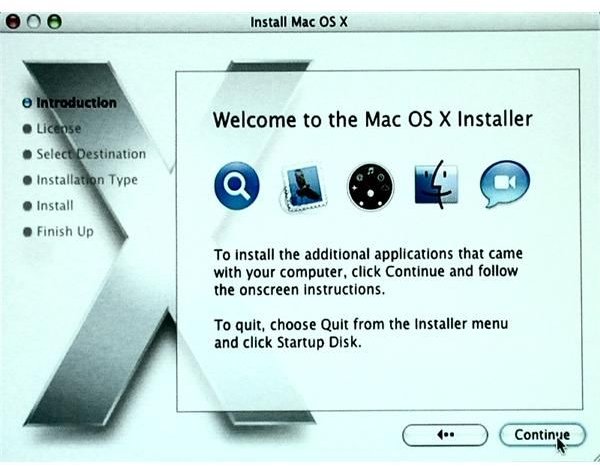 mac os x operating systems list