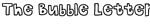 rounded bubble font rounded bubble font