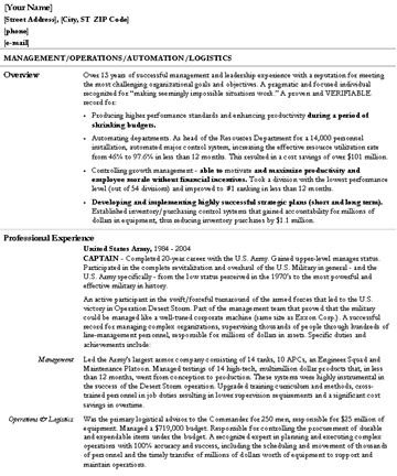 Free microsoft word resume downloads