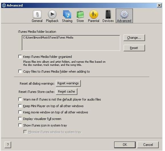 Itunes Music Folder Read Only Windows 7