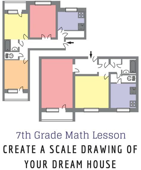 7th Grade Math Lesson on Scale Drawing Create Your Dream Home