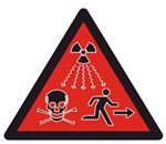 Radiation warning symbol