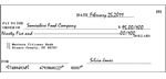 Correctly written check #2