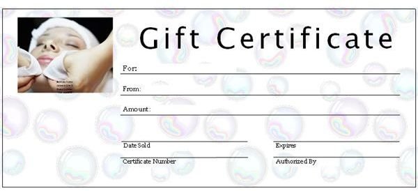 Spa Gift Voucher