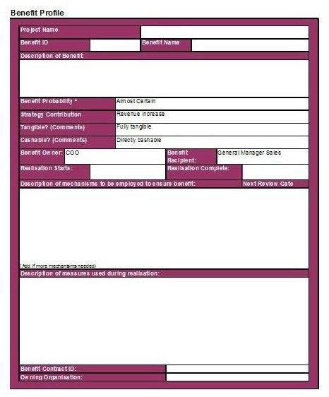 Practical Approach to Project Benefits Management Free Template Included