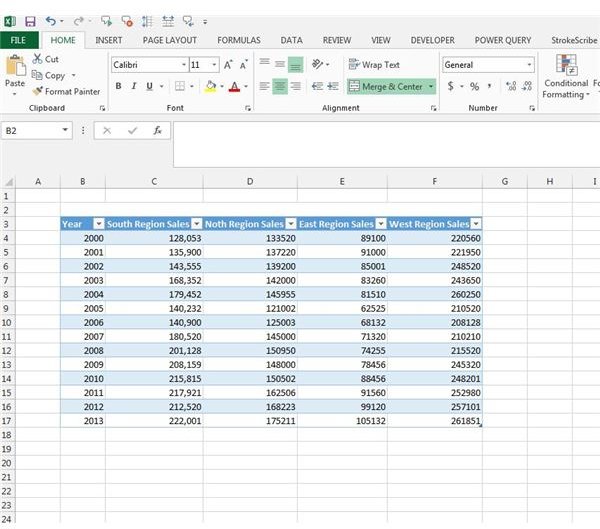 Excel How To Make Line Chart