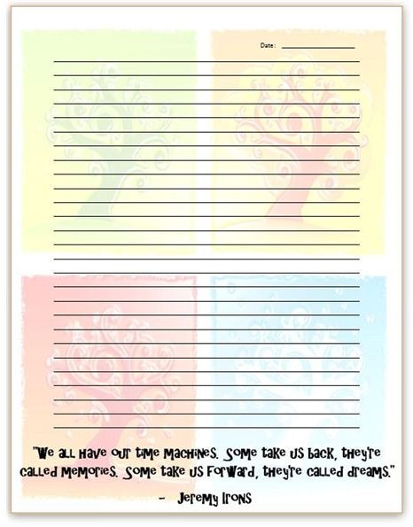 10 Free Journal Templates For Microsoft Word Diary Pages Art Journals 