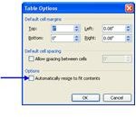 automatically adjust table columns to fit text in word automatically adjust table columns to fit text in word