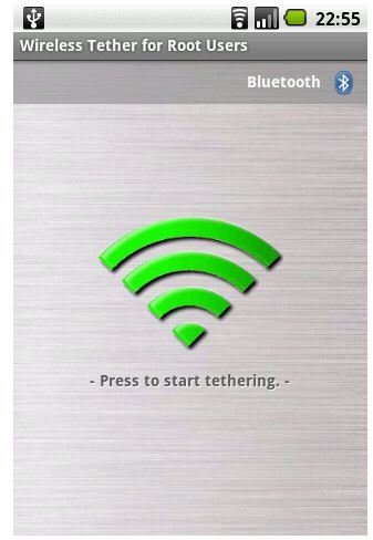 Tethering Android Application