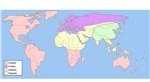 Fictitous World Map in 1984