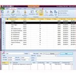 Project and Excel- Resource list with Details showing