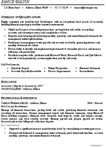 Office Resume