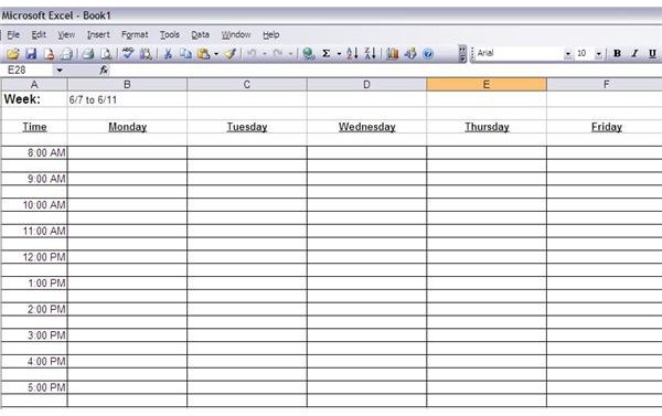 eight column worksheet