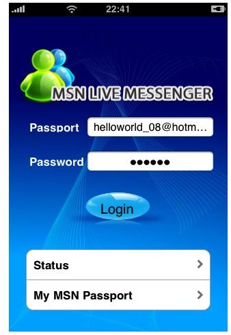 msn messenger app