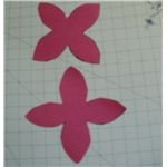 the poinsettia pieces
