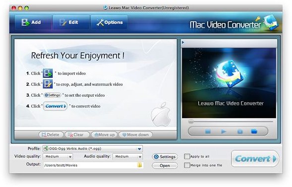 mac os video converter free