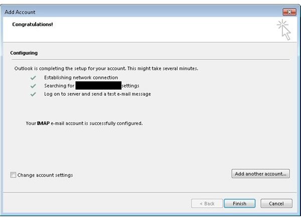 setting up a gmail account in outlook 2013