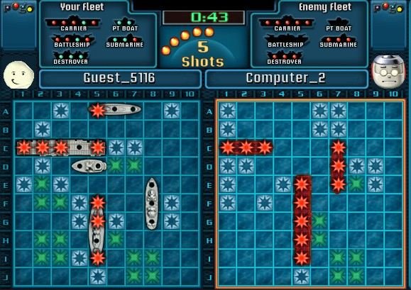 game battleship online