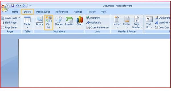 insertar clipart in word 2007 - photo #14