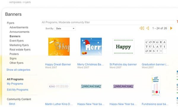 Download Free Software Blank Banner Templates Microsoft Word Autostrust