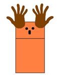 Paper Bag Moose Puppet