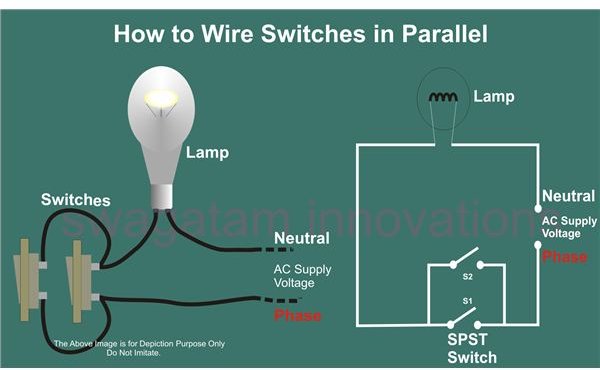 How To Wire Switches In Parallel Circuit Diagram Image