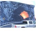 Highway Into Cave Parking Lot