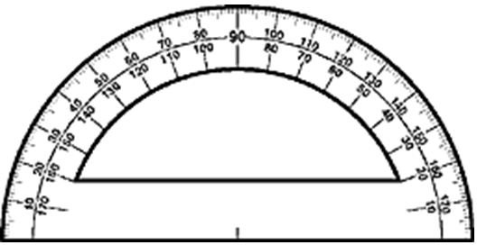 paper protractor