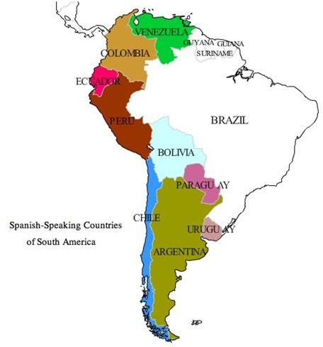 Names Of Nationalties In Spanish A Lesson Covering Central And South 