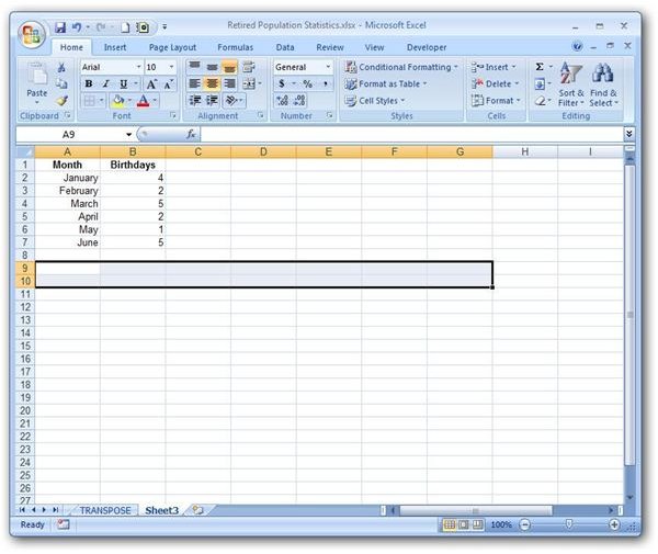 Convert Rows To Columns In Excel Vba