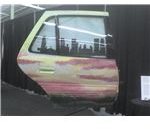 Mural on a Car Door