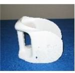 Cut this shape out of a laundry bottle