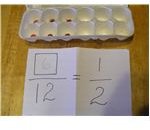 6/12 is the same as 1/2 of a carton