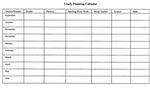 Yearly Plan Sample