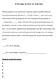 Parent Teacher Conference Letter