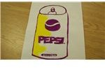 Pepsi in purple and yellow