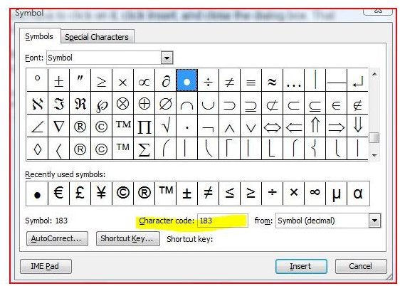 codes for accent marks in microsoft word mac