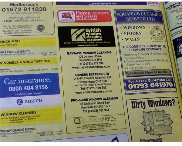 yellow pages number