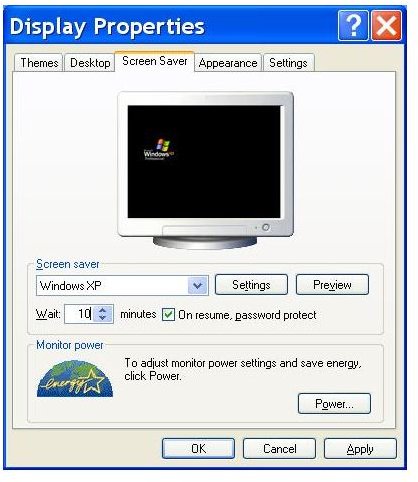 enable lock computer windows xp