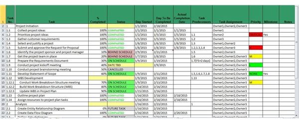 Sample It Implementation Plan Template